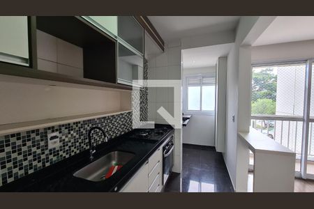 Cozinha e Área de Serviço de apartamento para alugar com 2 quartos, 65m² em Bosque dos Jacarandás, Jundiaí