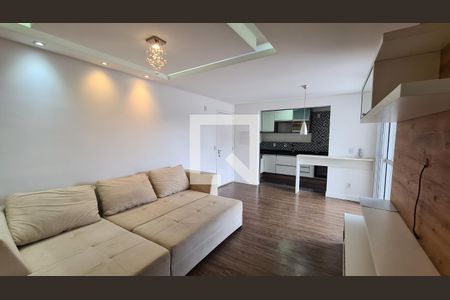 Sala de apartamento para alugar com 2 quartos, 65m² em Bosque dos Jacarandás, Jundiaí
