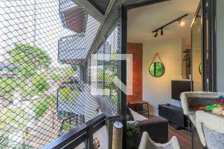 Apartamento para alugar com 50m², 1 quarto e 1 vagaVaranda