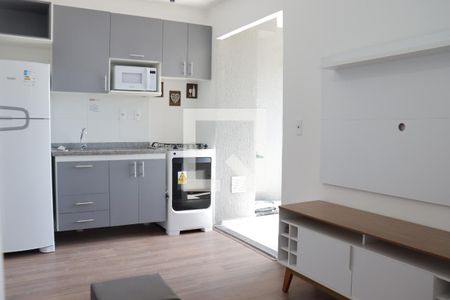 Sala/Cozinha de apartamento para alugar com 1 quarto, 36m² em Água Branca, São Paulo