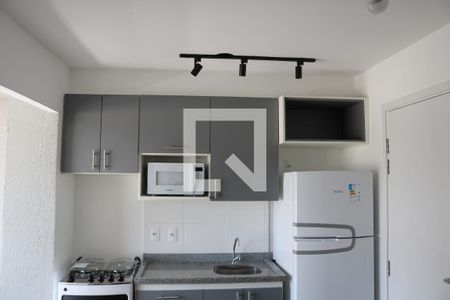 Cozinha de apartamento para alugar com 1 quarto, 31m² em Água Branca, São Paulo