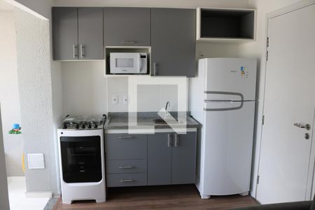 Cozinha de apartamento para alugar com 1 quarto, 31m² em Água Branca, São Paulo