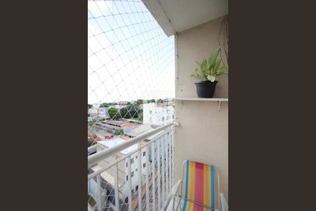 Varanda da Sala de apartamento à venda com 3 quartos, 75m² em Venda Nova, Belo Horizonte