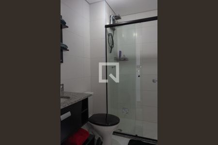 Banheiro de kitnet/studio para alugar com 1 quarto, 25m² em Butantã, São Paulo