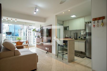 Apartamento para alugar com 55m², 2 quartos e 1 vaga Apartamento para alugar com 55m², 2 quartos e 1 vagaSala