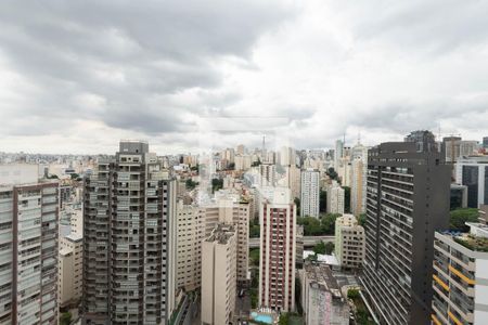 Studio à venda com 24m², 1 quarto e sem vagaVista da Sacada