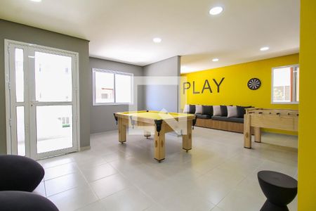 Apartamento para alugar com 35m², 2 quartos e sem vaga Apartamento para alugar com 35m², 2 quartos e sem vagaÁrea comum - Salão de jogos