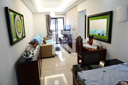 Sala de apartamento para alugar com 2 quartos, 73m² em Tupi, Praia Grande