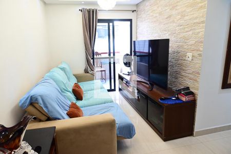 Sala de apartamento para alugar com 2 quartos, 73m² em Tupi, Praia Grande