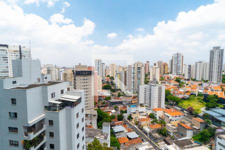 Vista da Sacada de kitnet/studio à venda com 1 quarto, 28m² em Chácara Inglesa, São Paulo
