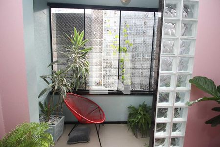 Vista da Sala de apartamento à venda com 3 quartos, 135m² em Centro Histórico, Porto Alegre