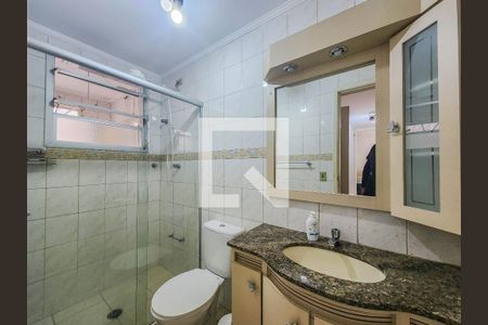 Banheiro de apartamento para alugar com 1 quarto, 116m² em Vila Alzira, Guarujá
