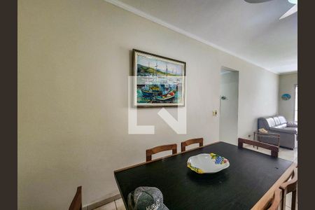 Sala de apartamento para alugar com 1 quarto, 116m² em Vila Alzira, Guarujá