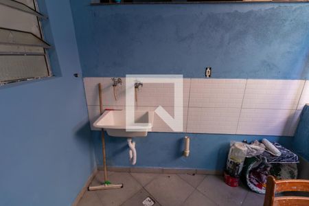 Casa para alugar com 40m², 1 quarto e sem vagaDetalhe da área de serviço