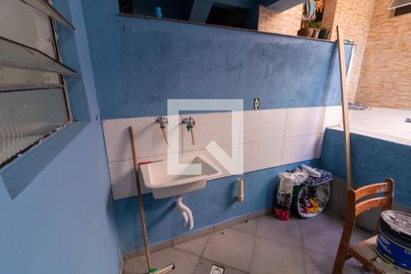 Casa para alugar com 40m², 1 quarto e sem vagaDetalhe da área de serviço