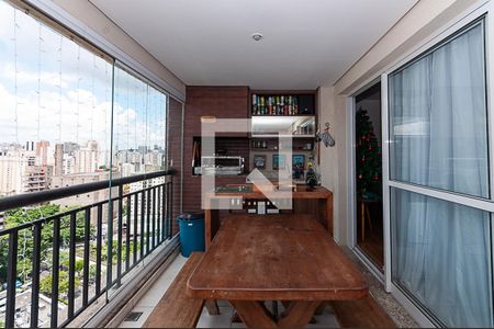 Varanda / Sala de apartamento à venda com 4 quartos, 128m² em Água Branca, São Paulo