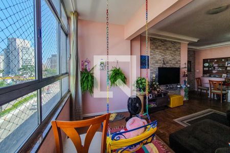 sala varanda de apartamento à venda com 3 quartos, 107m² em Vila Mariana, São Paulo