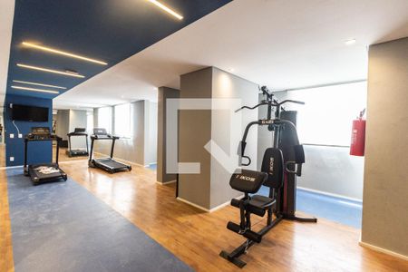 Apartamento para alugar com 39m², 2 quartos e sem vaga Apartamento para alugar com 39m², 2 quartos e sem vagaAcademia