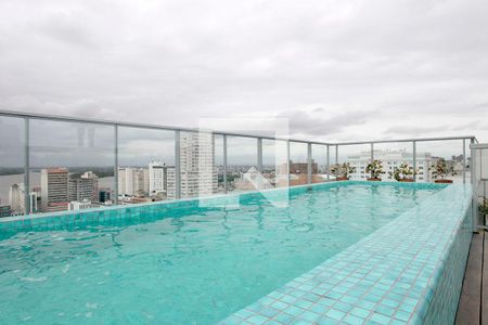 Área Comum - Rooftop Piscina de kitnet/studio à venda com 1 quarto, 23m² em Centro Histórico, Porto Alegre