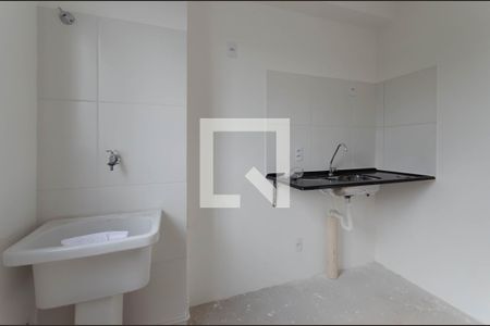 Apartamento à venda com 34m², 2 quartos e sem vaga Apartamento à venda com 34m², 2 quartos e sem vagaCozinha e Área de Serviço