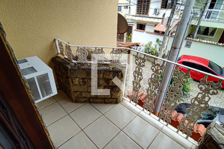 varanda conjunta quartos 1 e 2 de casa de condomínio à venda com 2 quartos, 75m² em Tanque, Rio de Janeiro