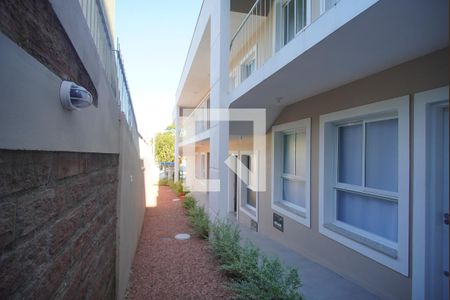 Área externa de kitnet/studio para alugar com 1 quarto, 30m² em Rio Branco, Novo Hamburgo