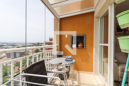 Varanda gourmet de apartamento para alugar com 3 quartos, 70m² em Capão Raso, Curitiba