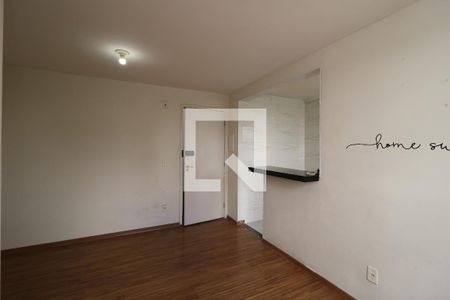 Sala de apartamento para alugar com 2 quartos, 49m² em Vila Homero Thon, Santo André