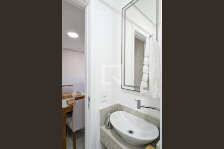 Lavabo de apartamento para alugar com 2 quartos, 78m² em Baeta Neves, São Bernardo do Campo