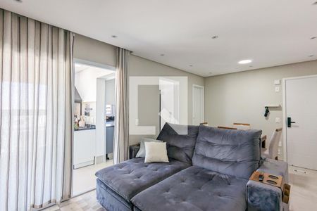 Sala de apartamento à venda com 2 quartos, 78m² em Baeta Neves, São Bernardo do Campo