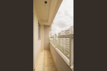Varanda da Sala de apartamento para alugar com 3 quartos, 54m² em Jardim Carlos Gomes, Jundiaí
