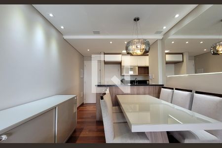 Sala de apartamento à venda com 2 quartos, 74m² em Campestre, Santo André