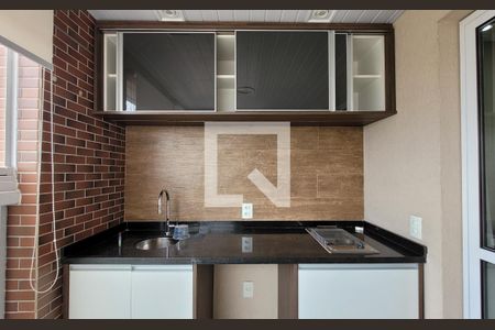 Varanda de apartamento à venda com 2 quartos, 74m² em Campestre, Santo André