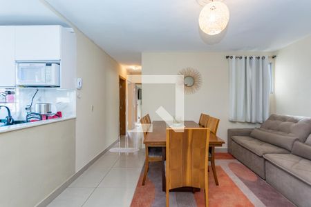 Sala de apartamento à venda com 3 quartos, 82m² em Nova Granada, Belo Horizonte
