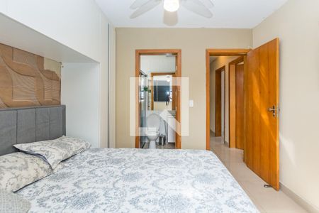 Suíte de apartamento à venda com 3 quartos, 82m² em Nova Granada, Belo Horizonte