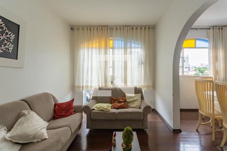 Sala de apartamento à venda com 3 quartos, 110m² em São Luiz, Belo Horizonte