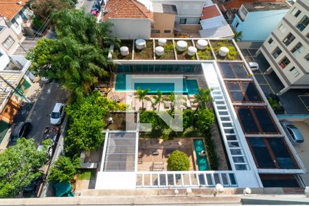 Vista da Sacada de apartamento para alugar com 1 quarto, 68m² em Mirandópolis, São Paulo