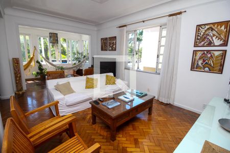 Sala de Estar de apartamento para alugar com 4 quartos, 350m² em Flamengo, Rio de Janeiro