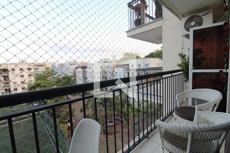 Varanda da Sala 1 de apartamento para alugar com 4 quartos, 224m² em Jacarepaguá, Rio de Janeiro