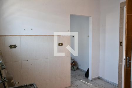 Cozinha de kitnet/studio para alugar com 1 quarto, 27m² em Nova Gerti, São Caetano do Sul