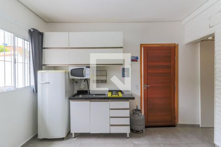 Sala/Cozinha de kitnet/studio para alugar com 1 quarto, 35m² em Brooklin, São Paulo