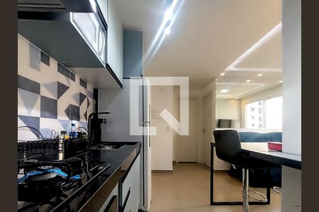 Apartamento para alugar com 36m², 2 quartos e sem vaga Apartamento para alugar com 36m², 2 quartos e sem vagaCozinha e Área de Serviço