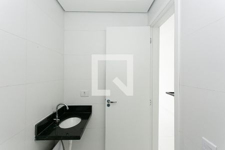 Banheiro de kitnet/studio para alugar com 1 quarto, 26m² em Tatuapé, São Paulo