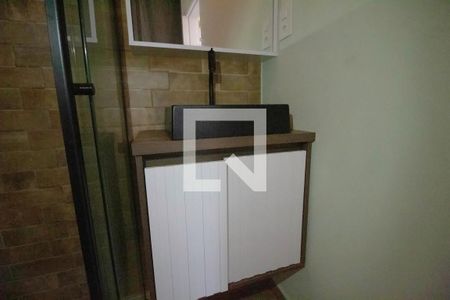 Apartamento para alugar com 31m², 1 quarto e sem vagaBanheiro da Suíte