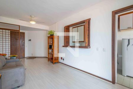 Sala de apartamento à venda com 1 quarto, 68m² em Barra da Tijuca, Rio de Janeiro