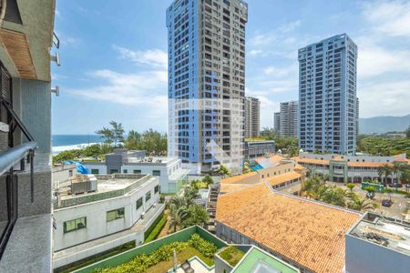 Varanda Vista de apartamento à venda com 1 quarto, 68m² em Barra da Tijuca, Rio de Janeiro