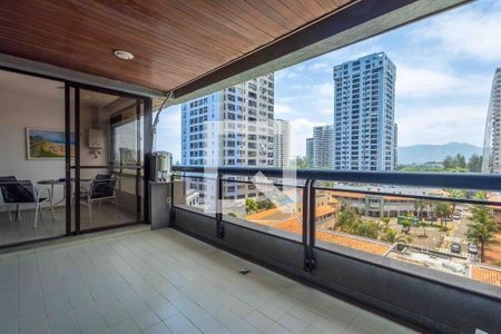 Varanda de apartamento à venda com 1 quarto, 68m² em Barra da Tijuca, Rio de Janeiro