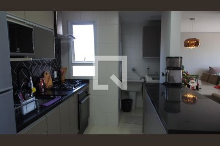 Cozinha e Área de Serviço de apartamento à venda com 3 quartos, 72m² em Vila Santa Maria, Jundiaí
