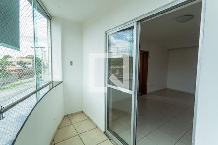 Varanda da Sala de apartamento à venda com 3 quartos, 115m² em Renascença, Belo Horizonte