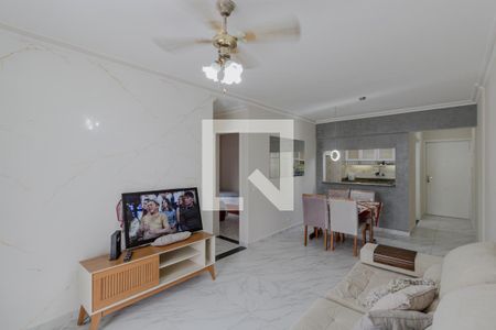 Sala de apartamento para alugar com 2 quartos, 98m² em Jardim Praiano, Guarujá